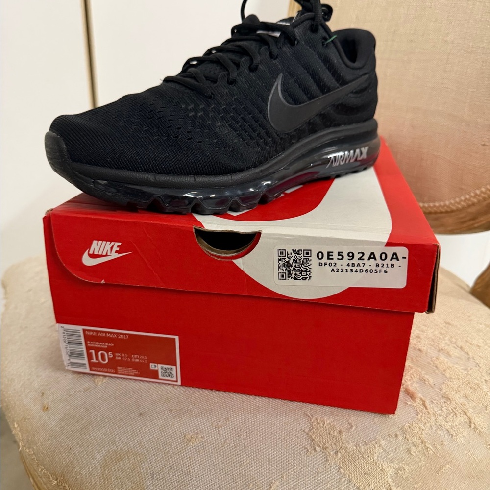 Nike Air Max 2017 Black Sneakers